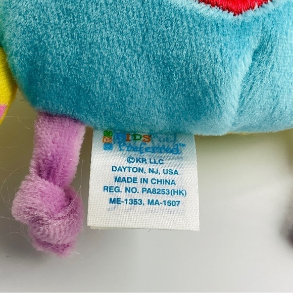 KIDS Preferred 5” Butterfly Bug Insect Rattle Stuffed Plush Cloth Baby Toy Heart - Picture 10 of 12